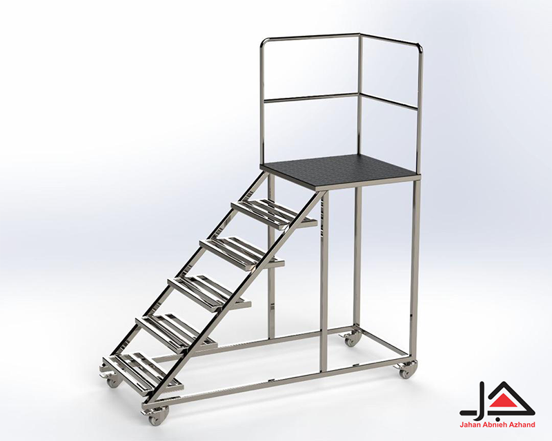 پله استیل
