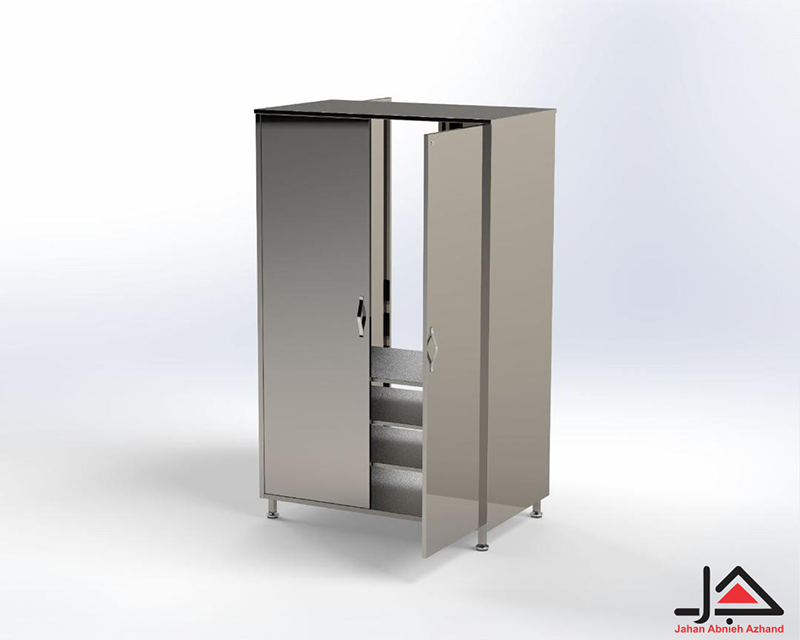 کمد دو طرفه اتاق تمیز