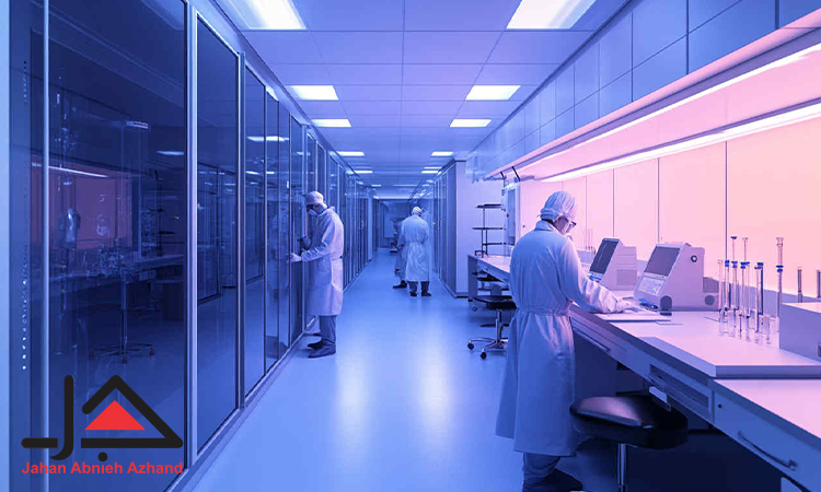 نورپردازی مناسب کلین روم